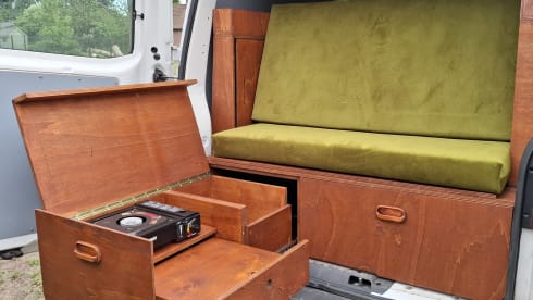 2p Volkswagen campervan from 2018