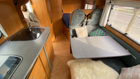 Sunny 🌞 – Fiat Dethleff - Incantevole camper per famiglie da 4 posti 