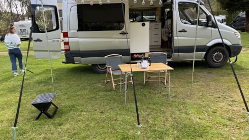 VanNoes – Spacious and hiply decorated Mercedes Sprinter