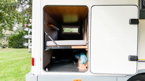 Perfect family camper with bunk bed