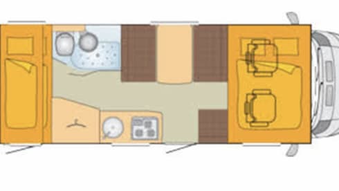 Ooit Is Nu! – Self-sufficient 6 person luxury camper "Ever Is Now"
