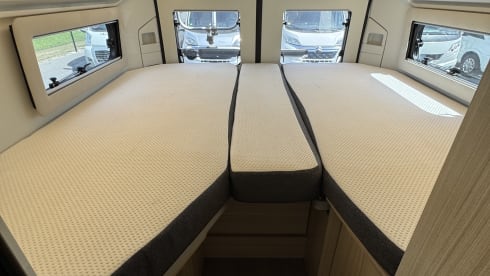 Adria campervan for 2 people