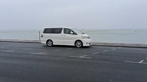 Reg  – Cosy Toyota Alphard | Fully-equipped, Adventure Ready | Isle of Wight