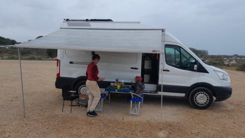 Findus  – characterful ford transit self-build (3 persons)