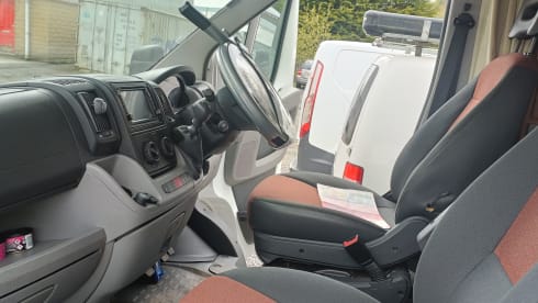 Freddy the fiat  – Ideal 6 berth family campervan, off-grid capable