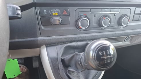 2-seater Volkswagen bus from 2016