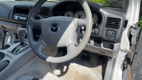 Baz – 4 berth Mazda Customised Campervan