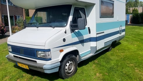 Globetrottertje  – 4p Fiat globetrotter alcove from 1992