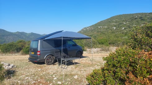 2p Volkswagen bus uit 2015