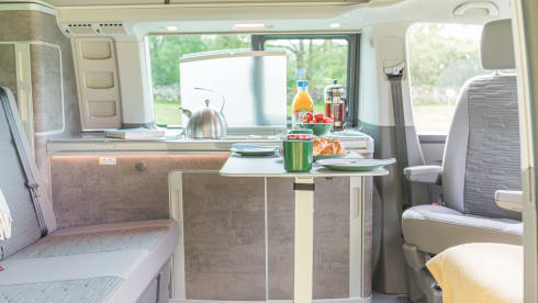 Evelyn – VW Campervan hire, Cumbria the Lake District