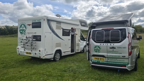 4 berth Ford campervan from 2018