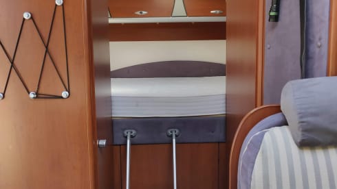 Nice compact sporty Dettleff camper for rent.