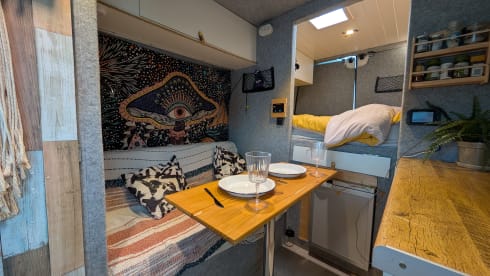 Rustic Off Grid 2 Birth Campervan