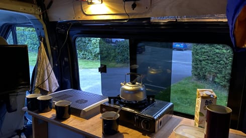 Transit day van – 4 berth Ford campervan from 2013