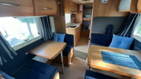 Onze Harrie – Lovely 6p family camper! Air conditioning, fully equipped, bunk bed