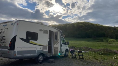 Cozy motorhome