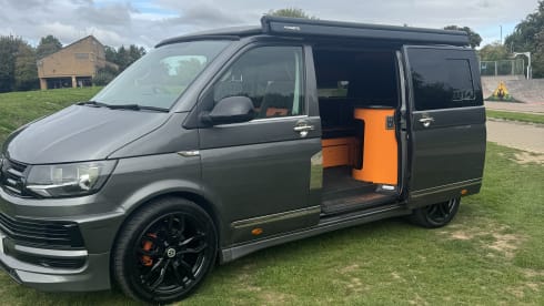 4 berth Volkswagen campervan from 2016