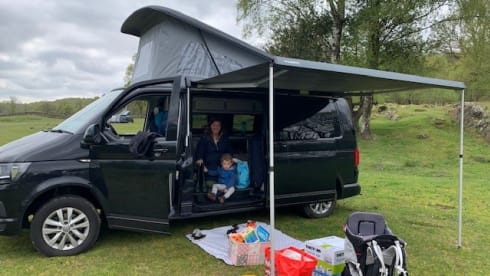 2017 long wheel base, 4 berth VW camper van. 