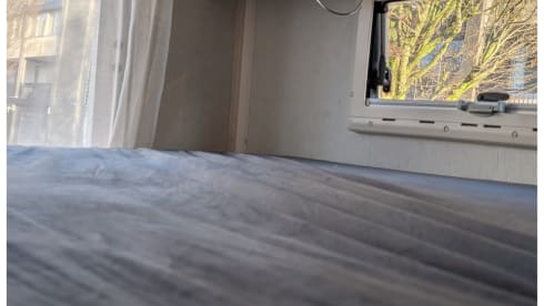  Old postal wagon transformed into a self-sufficient 4-person camper