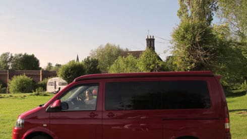  "Pacha" is a gorgeous cherry red, premium conversion