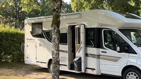 Benimar Cocoon 468 – DELUXE mobile home 4 pers with tow bar