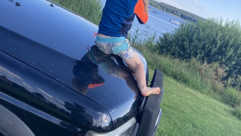 Charles  – Land Rover Disco II met rooftop tent