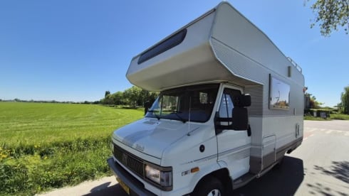 Campertje – 5p Fiat Dethleffs Golbetrotter Alcove from 1995