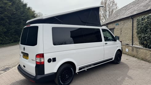 4 berth Volkswagen campervan from 2014