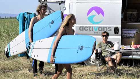 Van for 2 - Surftrip