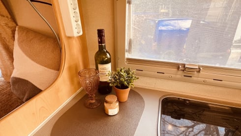 Milly – our Low budget 4 person camper with 3 sleeping places 2006