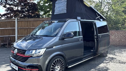 GreyWolf – VW T6.1 Campervan - 4 berth - 2021 Plate - Kitchen 