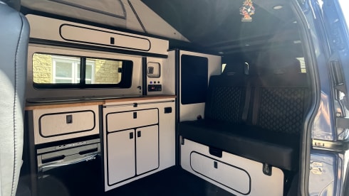 Whey Aye Wagon – 4 berth Ford transit custom campervan 
