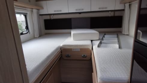 Limmer mobile – Young camper ideal for 2-4 travelers