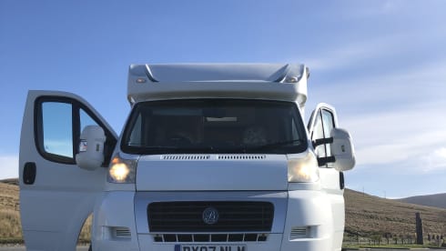 Camp David – 2 berth Fiat campervan from 2007