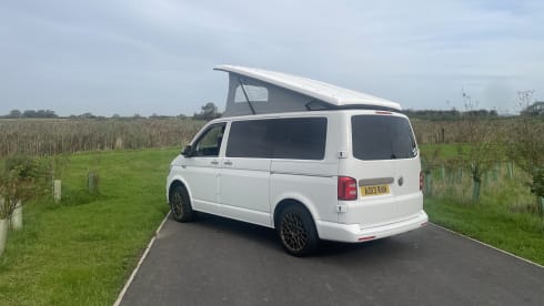 4 berth Volkswagen campervan from 2018