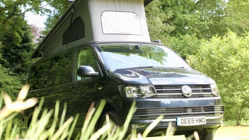 Ruthern –  VW T6  beautifully converted by Ecowagon.  Pitch available