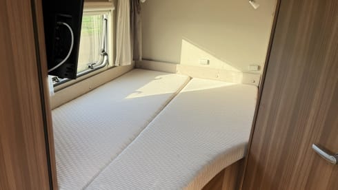 Luxe Weinsberg camper voor 4p