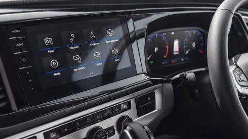 VAN MORRISON – YN20ECV VW CALIFORNIA CAMPER RENTAL, SUPER HIGH SPEC INC BIKE RACK