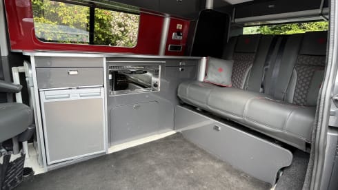 4 berth Volkswagen campervan from 2021