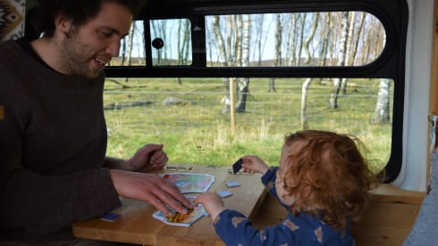 Iris – Quirky campervan designed for couples, families or anyone