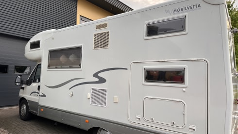 Altijd thuis – Fiat Ducato Mobilvetta 6-Sitzer