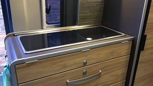The Van – 4 berth Hymer campervan from 2018
