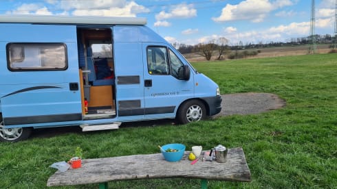 Comfortable camper bus