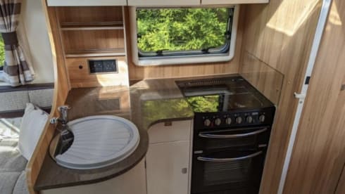 Modern 4 berth Bailey Approach Autograph 2015