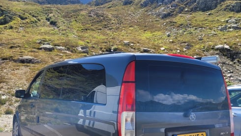 2-person Mercedes-Benz Vito camper van from 2011