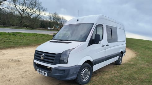 Scarper – 2 berth Volkswagen Crafter campervan from 2014