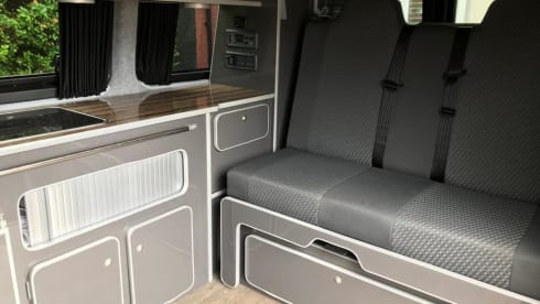 4 berth Volkswagen campervan from 2015