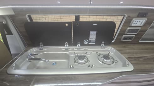 Happy  – LWB Volkswagen campervan - 4 Berth fully kitted out 