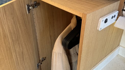 Off grid 2p VW with fixed toilet 