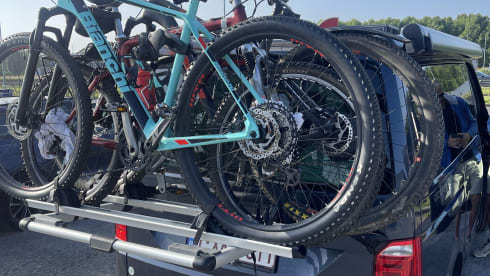 Calli – VW California met fietsenrek